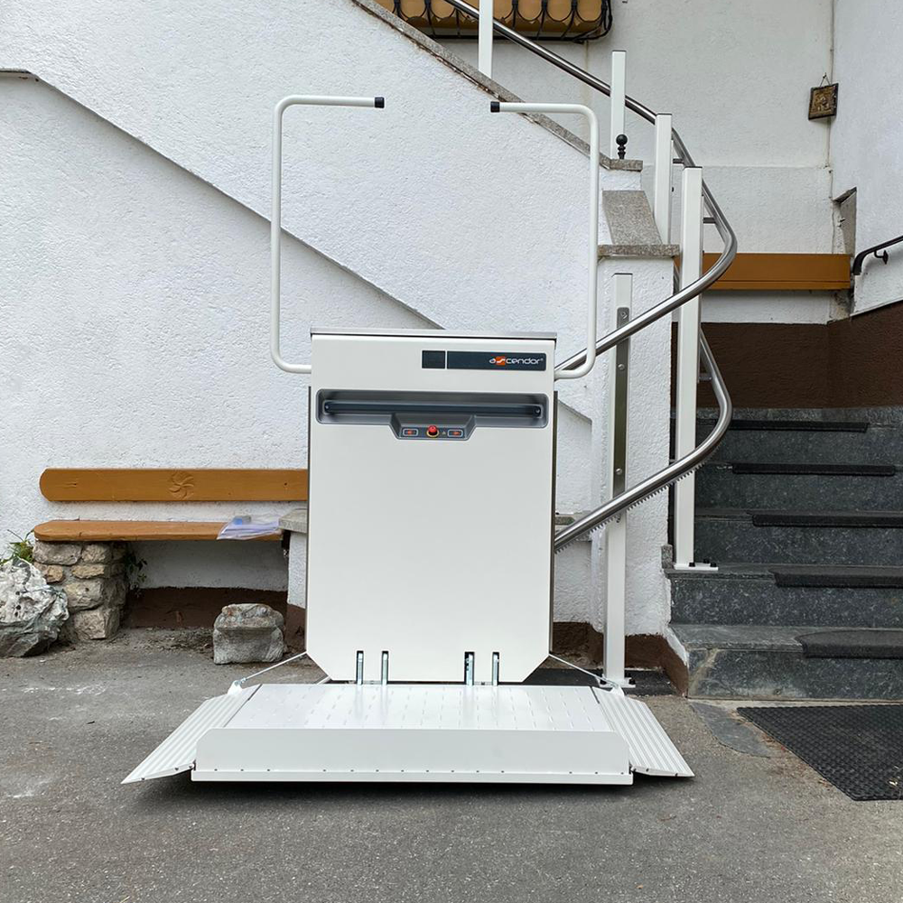 Ascendor PLK8 -mutkallisen portaan lavahissi - Kuva 2