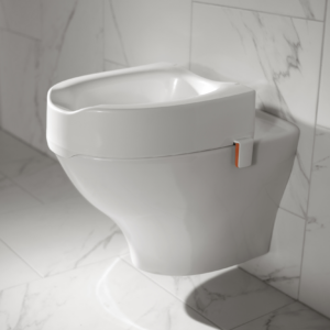 Eta My-Loo -irrotettava -wc-korotus asennettuna