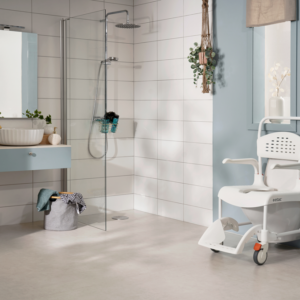 Etac Clean-suihkutuoli - wall-mounted toilet