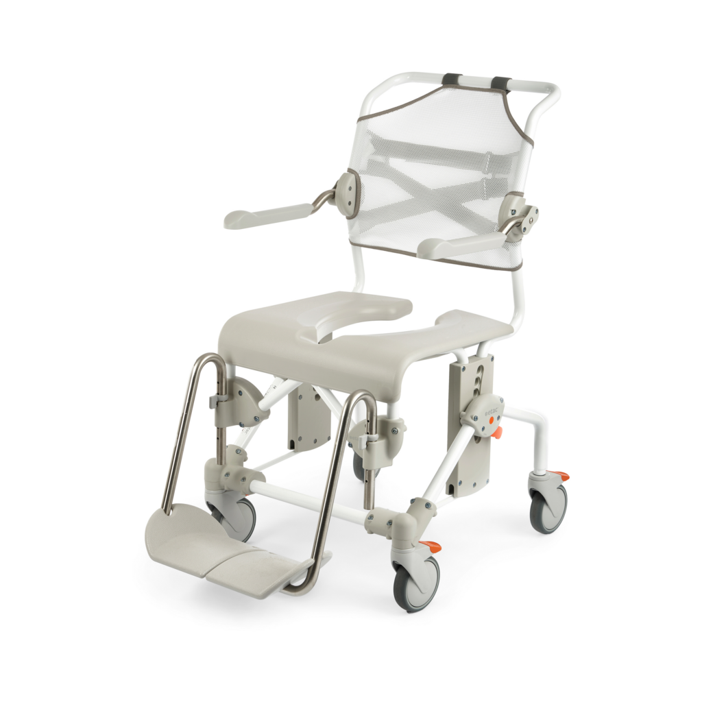 Etac Swift Mobil-2 - suihku ja -wc-tuoli - ISO flipped