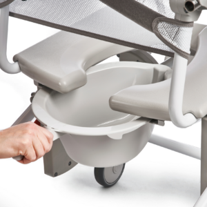 Etac Swift Mobil-2 - suihku ja -wc-tuoli - pan handling