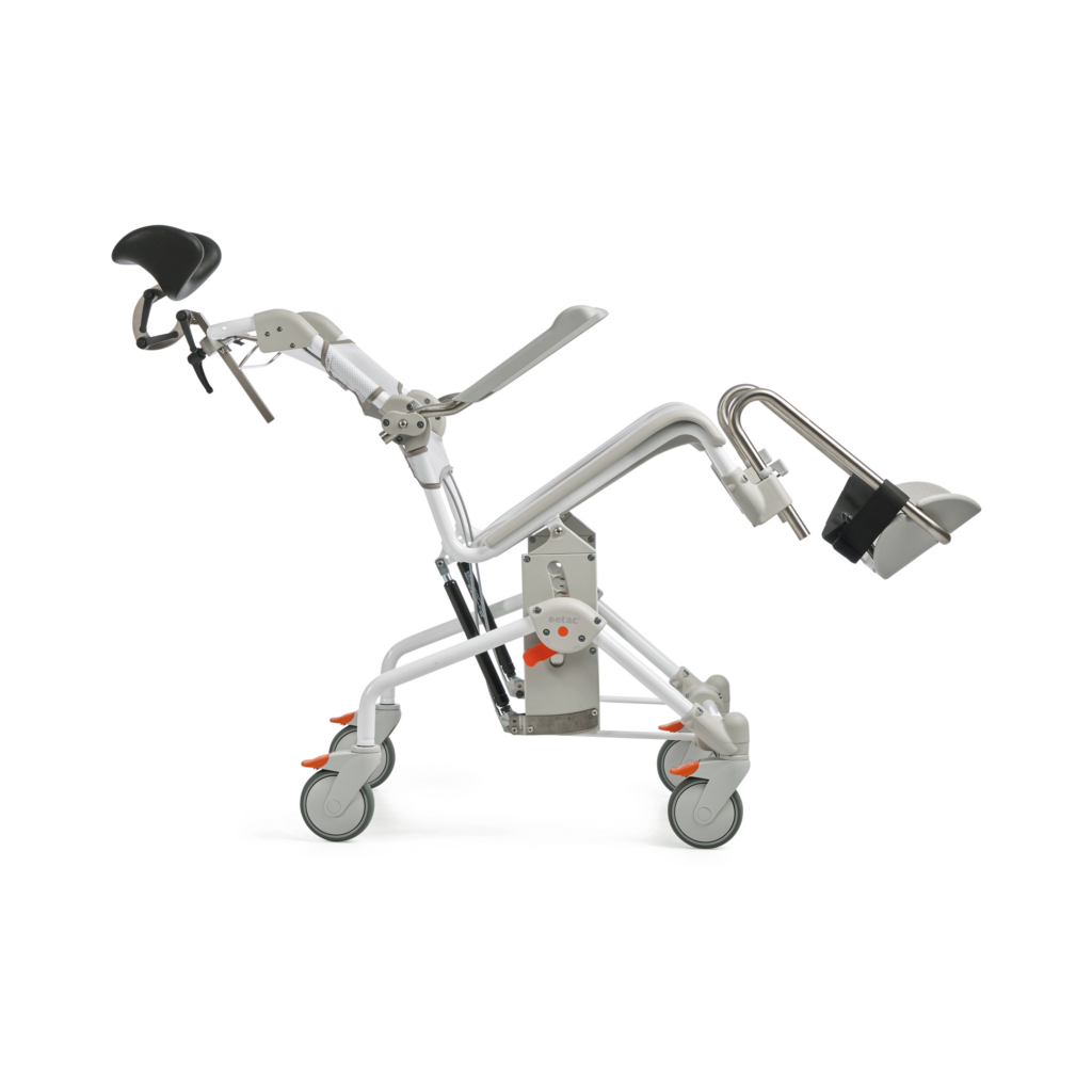 Etac Swift Mobil Tilt-2 - kallistettava wc- ja suihkutuoli - kallistus