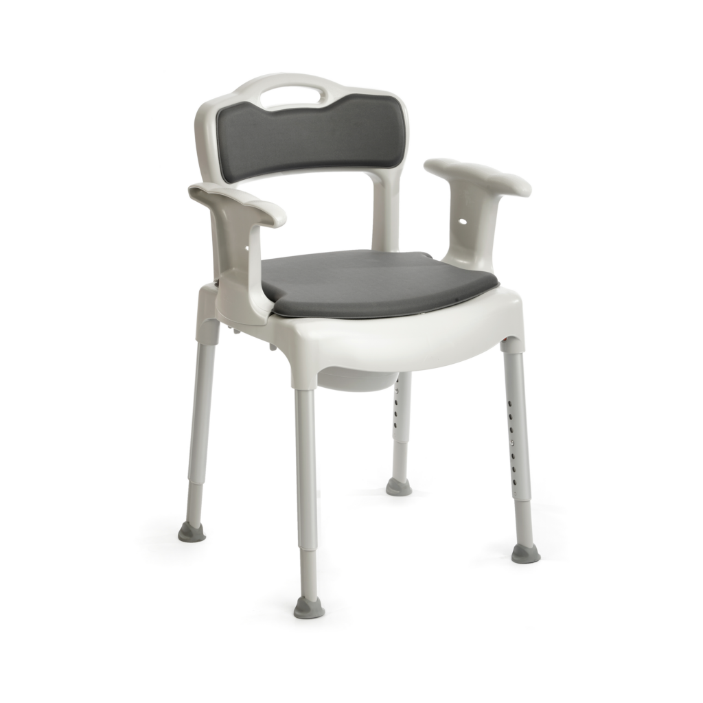 Etac Swift -wc-tuoli pehmusteilla