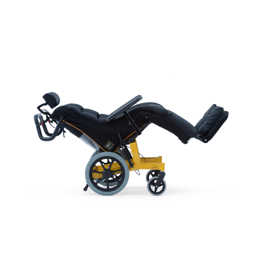 Life&Mobility Cumulix Kelvin Classic -kallistettava pyörätuoli - kallistettu