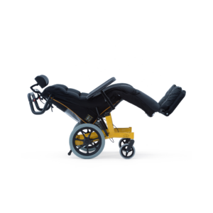 Life&Mobility Cumulix Kelvin Classic -kallistettava pyörätuoli - kallistettu