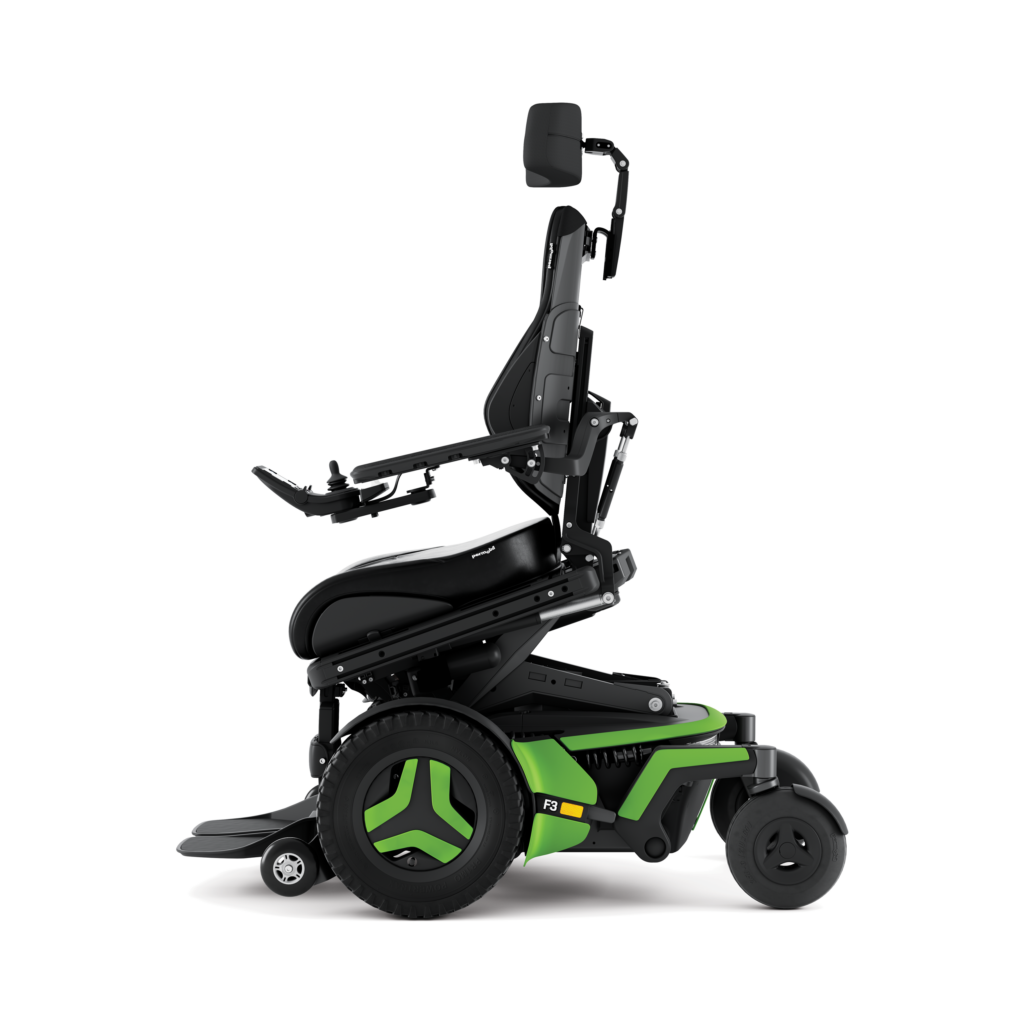 Permobil F3 3G Corpus -sähköpyörätuoli - active reach