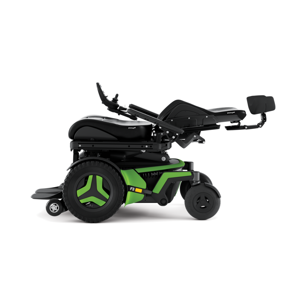 Permobil F3 3G Corpus -sähköpyörätuoli - recline