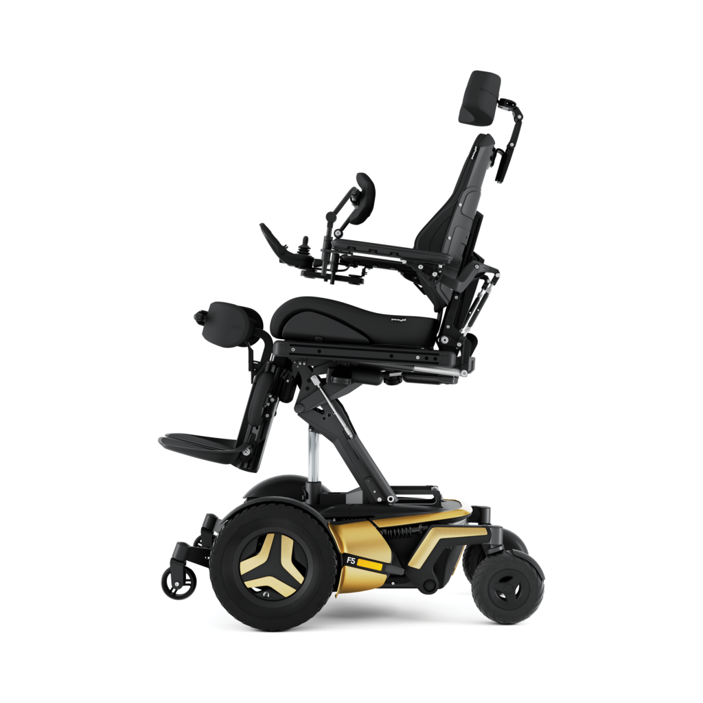 Permobil F5 Corpus VS -sähköpyörätuoli - active height