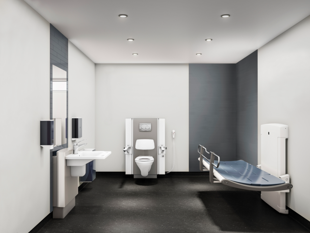 Pressalit-pesutasot - Changing room