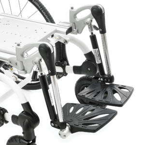 R82 Combi Frame:x -pyörätuolialusta - jalkatuki, kaasujousi