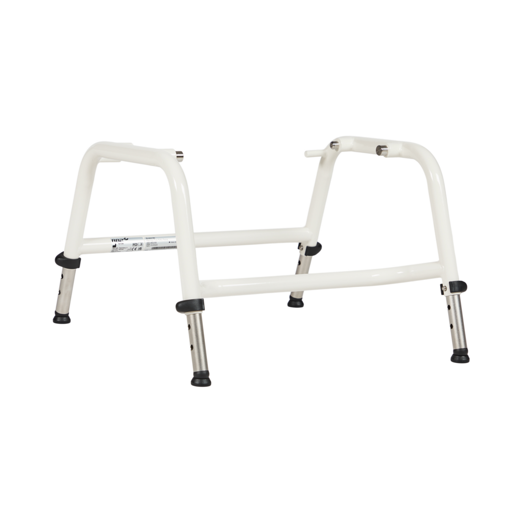 R82 Flamingo Curo -wc- ja suihkutuolin Potty-frame -alusta