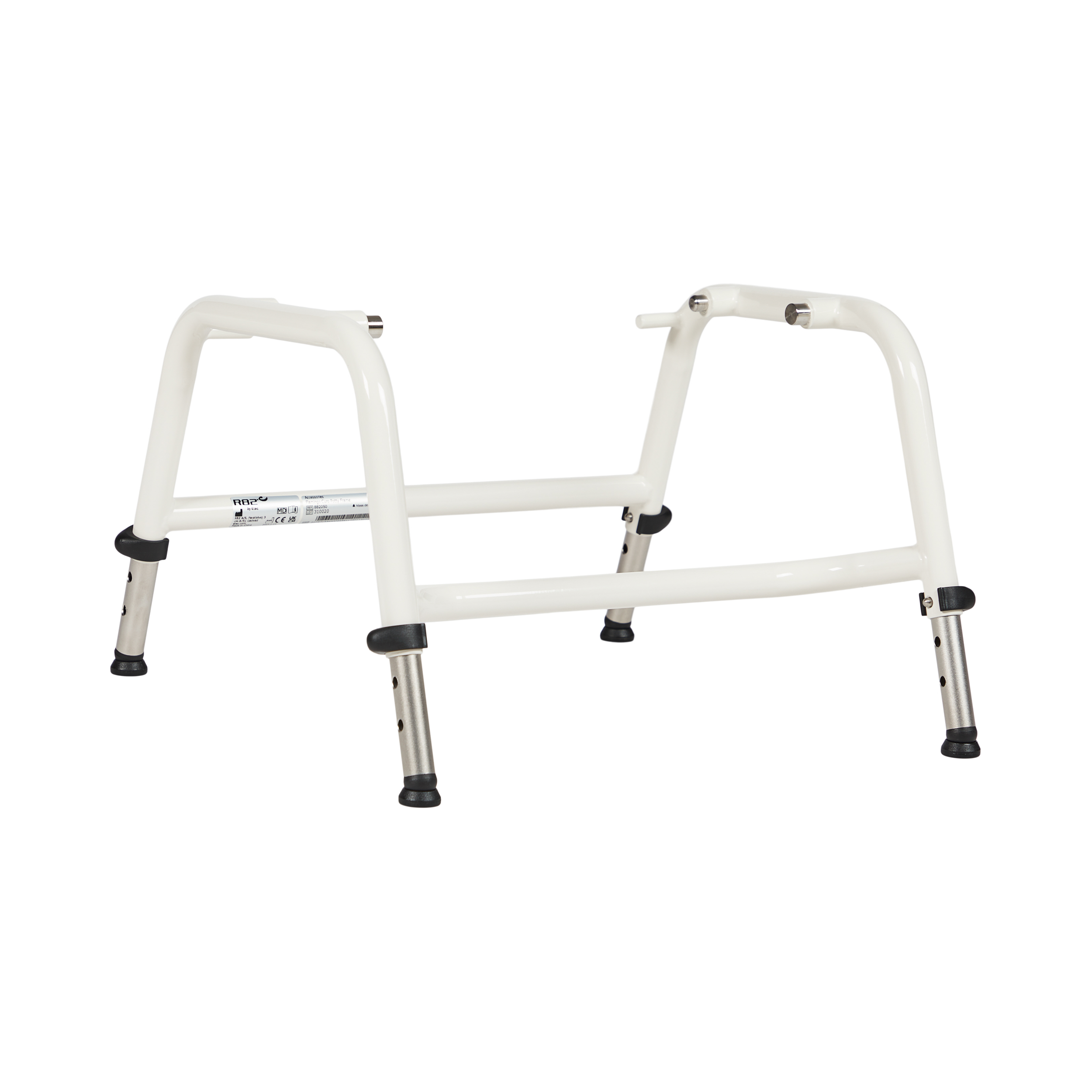 R82 Flamingo Curo -wc- ja suihkutuolin Potty-frame -alusta