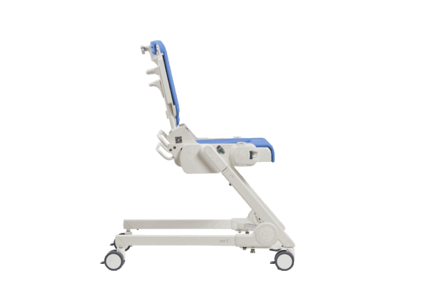 R82 Flamingo Curo -wc ja -suihkutuoli - compact frame seat tilt