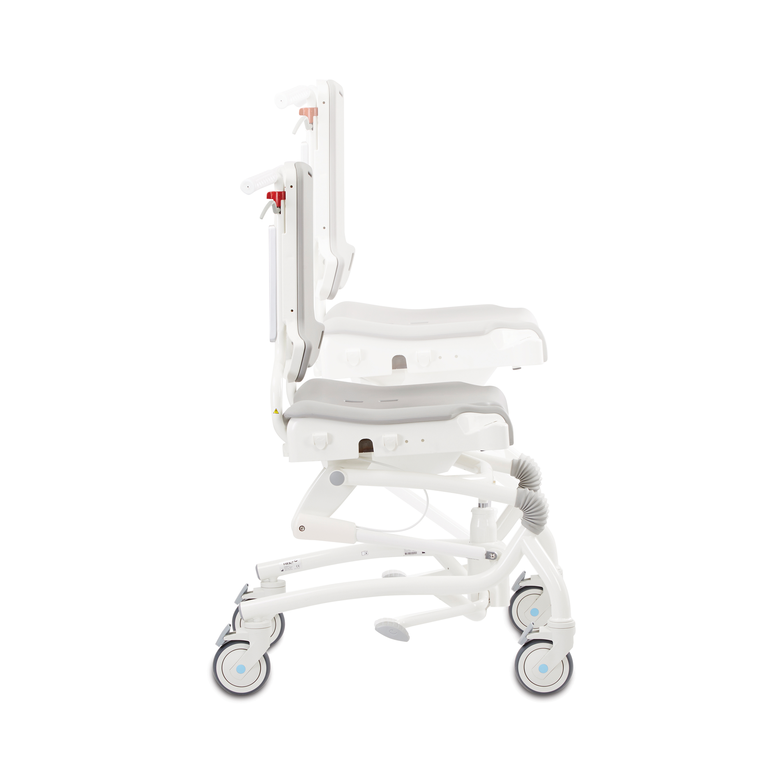 R82 Heron -wc- ja suihkutuoli - side height adjustment