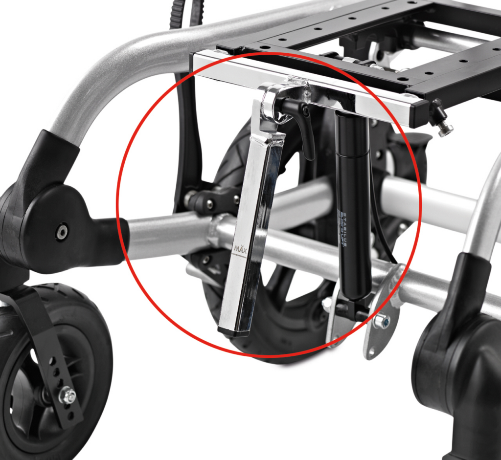 R82 Multi Frame -alusta - single rod for foot support