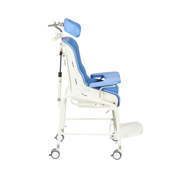 R82 Swan Curo -wc ja -suihkutuoli, koko3 - swing-away armrest