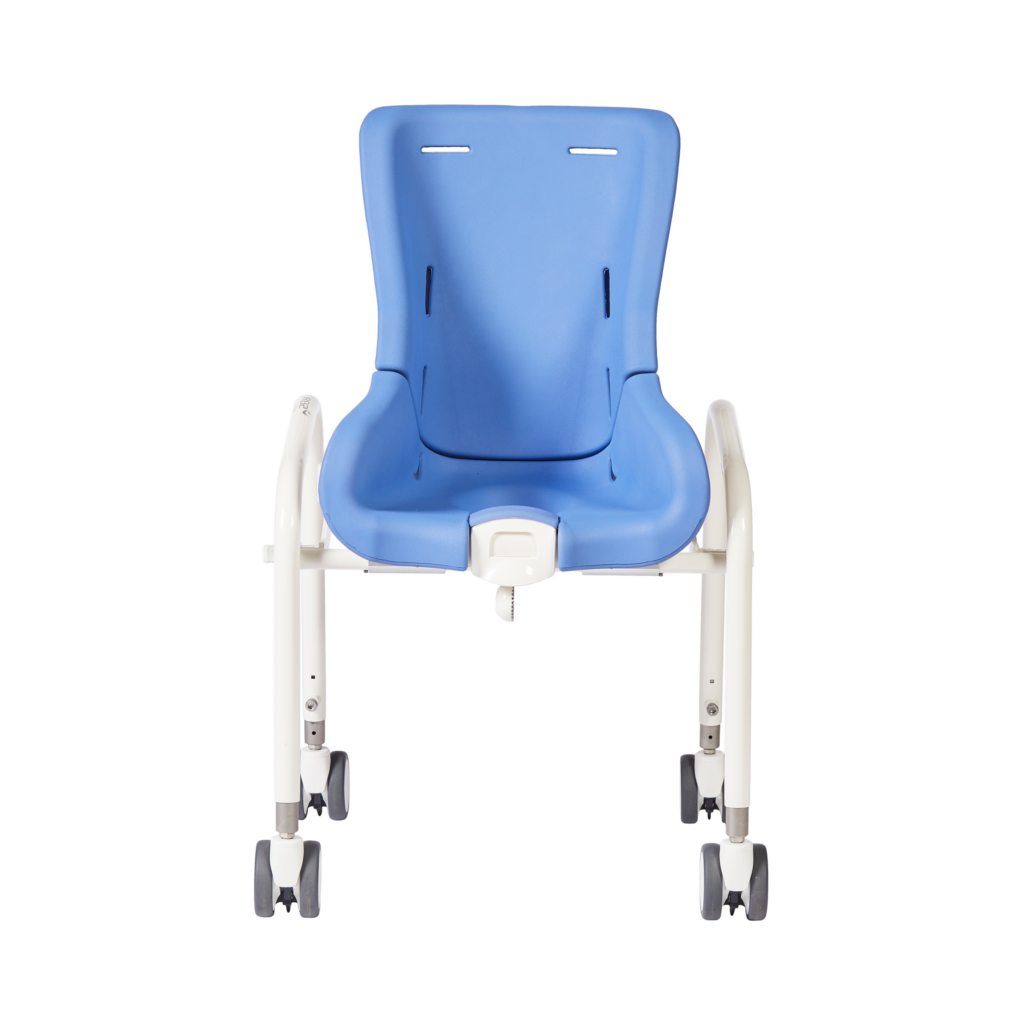 R82 Swan Curo - wc- ja -suihkutuoli - upholstery front
