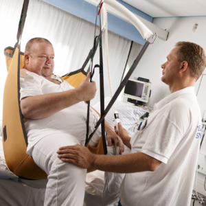 Guldmann Basic High Bariatric -nostoliina - sairaalassa