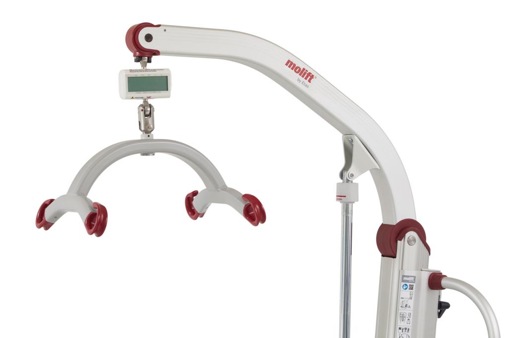 Molift Mover 205 ja 300 -henkilönostolaite - 4-point-Sling-bar-with-Scale