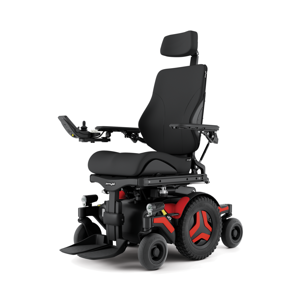 Permobil M3 Corpus -sähköpyörätuoli