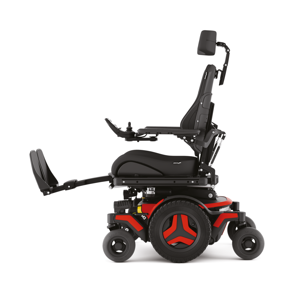 Permobil M3 Corpus -sähköpyörätuoli - leg rest