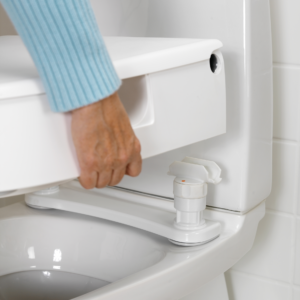 Etac Cloo - kiinteä wc-korotus - wc-istuimeen asennus