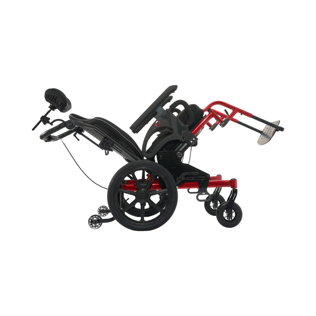 Permobil Progeo Easy Tilt -pyörätuolin kallistus