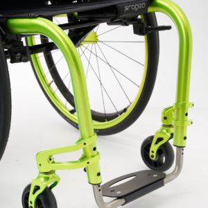 Permobil Progeo Joker Aluminum -aktiivipyörätuoli, jalkatuki
