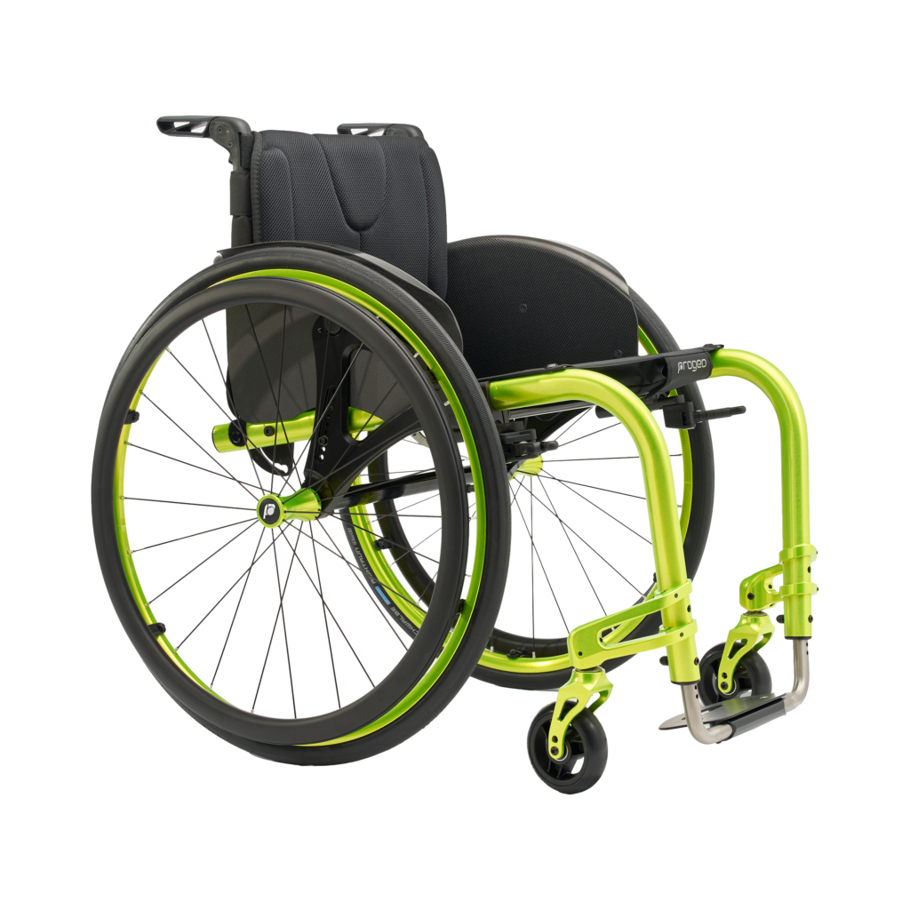Permobil Progeo Joker -aktiivipyorätuoli, Lime