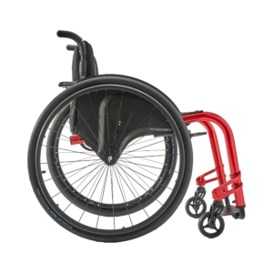 Permobil Progeo Joker -aktiivipyorätuoli, Punainen