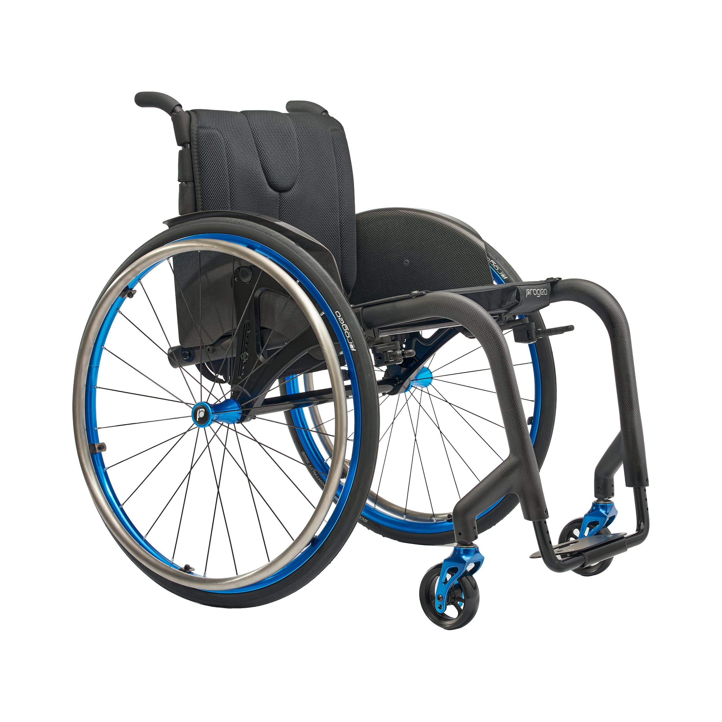 Permobil Progeo Joker -aktiivipyorätuoli, Sininen